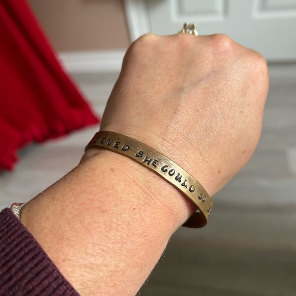 4/$50 Motivation jewelry bracelet for her 💜 - Picture 1 of 6